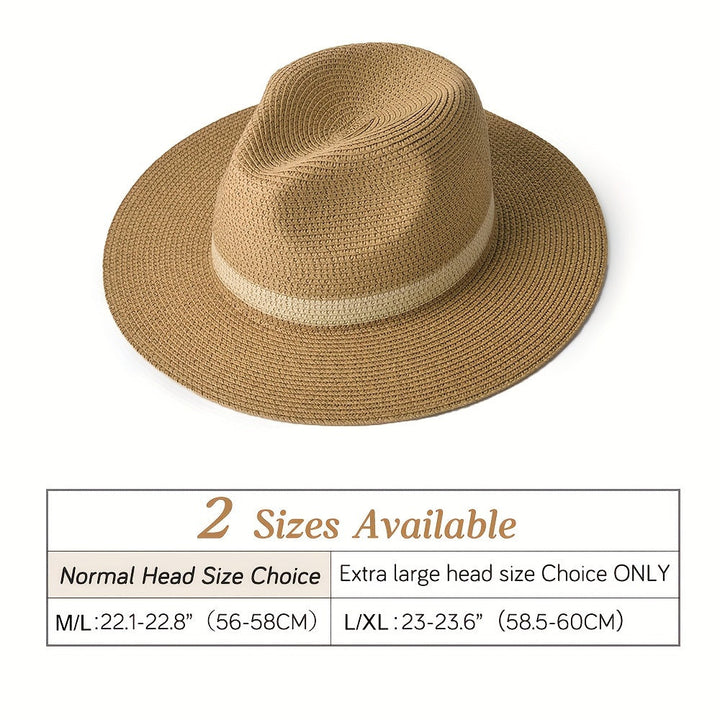 Men's Wide-Brimmed Sun Hat – UV Protection for Outdoor Activities