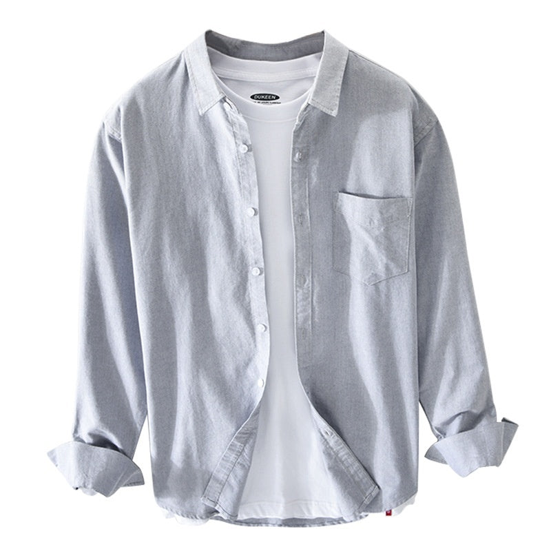 Tony | Men's Breathable Cotton Oxford Shirt