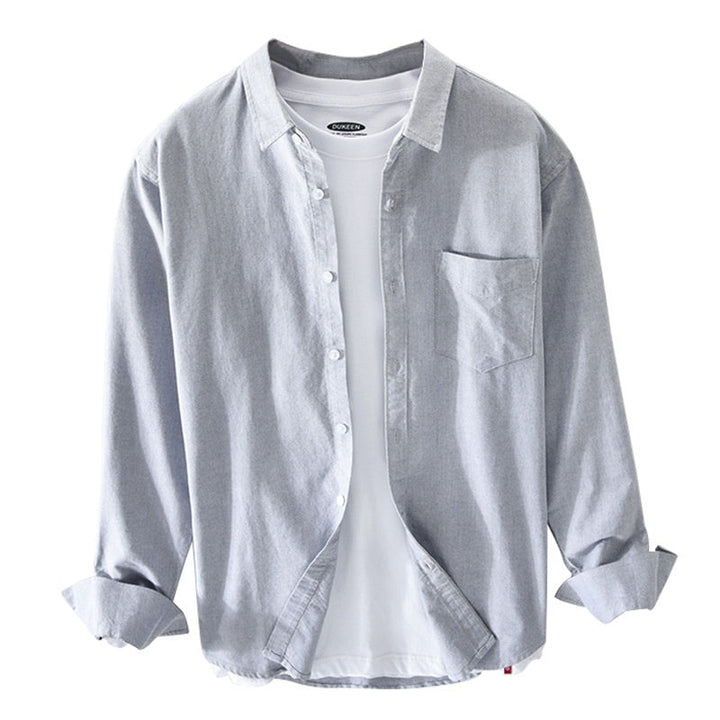 Tony | Men's Breathable Cotton Oxford Shirt