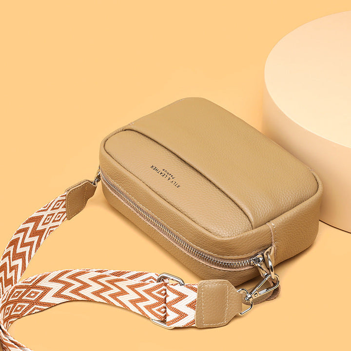 Stella | Women's Pebbled Leather Crossbody Bag
