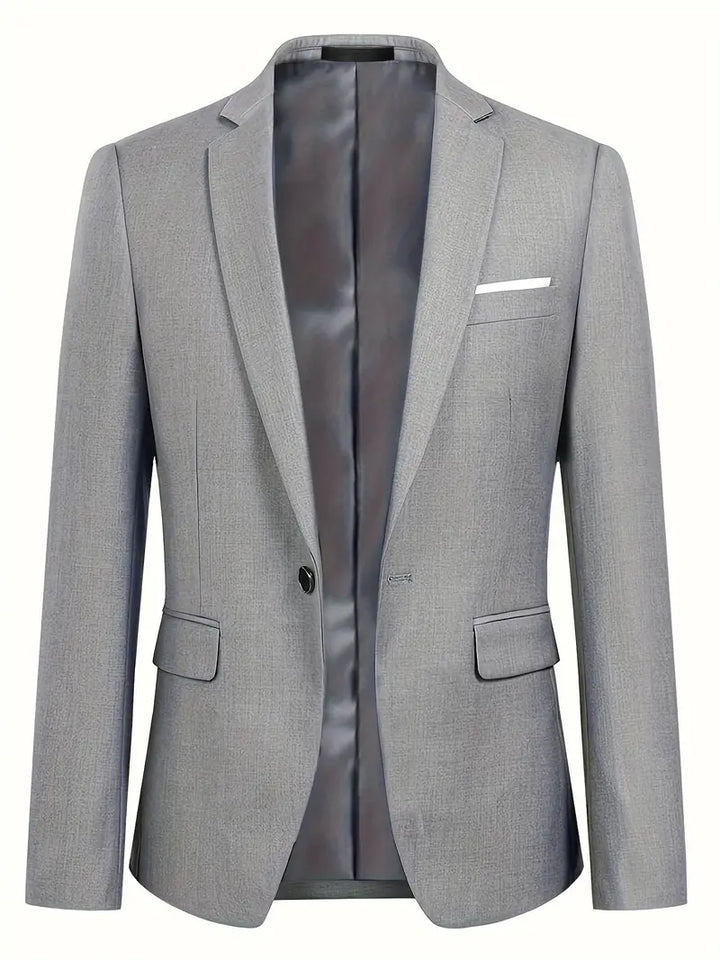John | Men's Two-Piece Suit: Classic Blazer and Pants Set