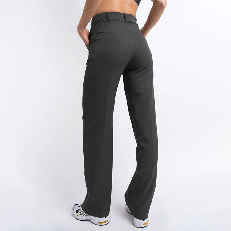 Women's Wide-Leg Office Trousers | Professional Attire