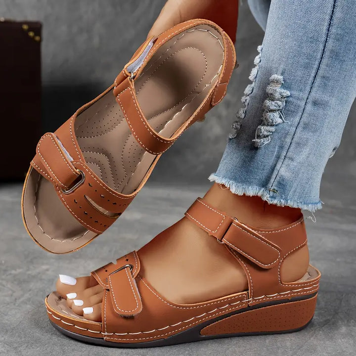 Ella | Women's Orthopedic Wedge Sandals
