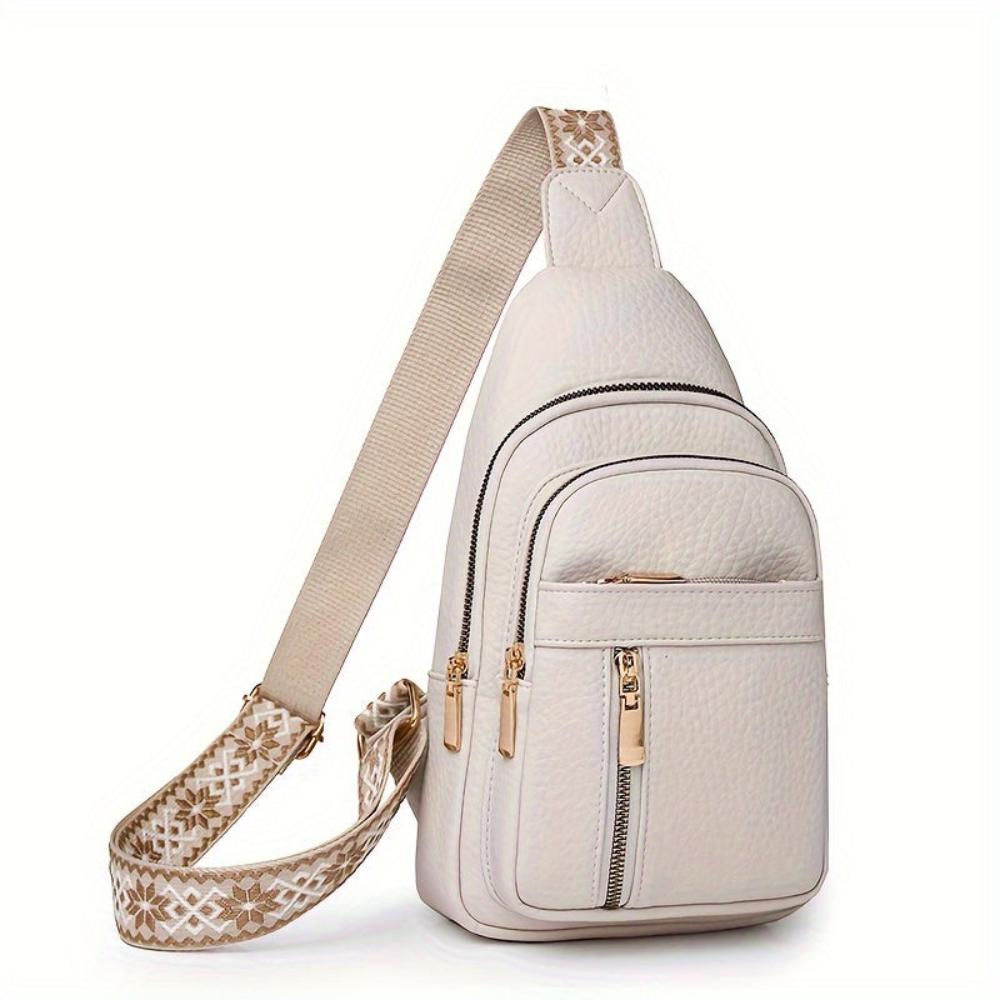 Margaret | Women's Vegan Leather Sling Crossbody Bag
