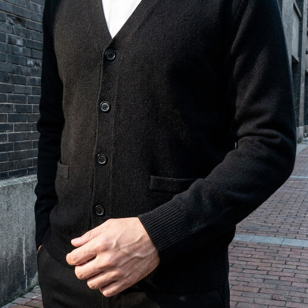 Men's Wool Cardigan