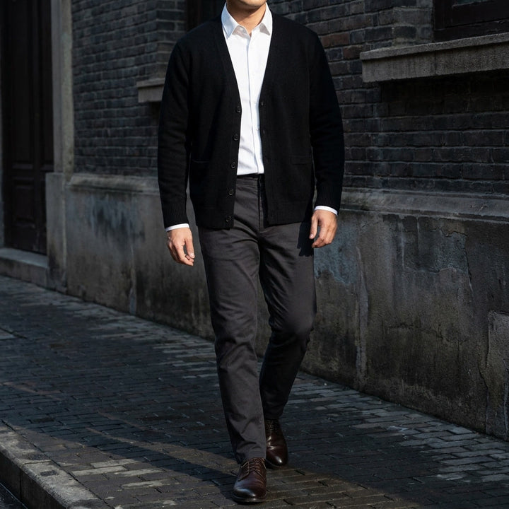 Men's Wool Cardigan