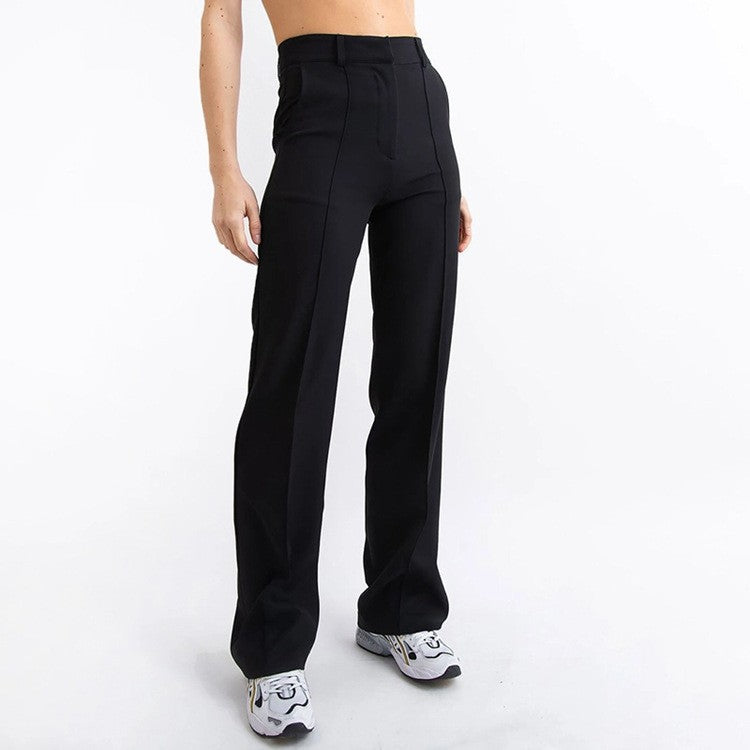 Women's Wide-Leg Office Trousers | Professional Attire