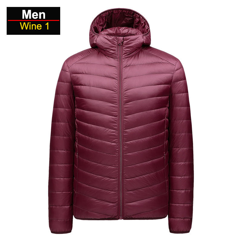 Men's Ultralight Winter Puffer Jacket