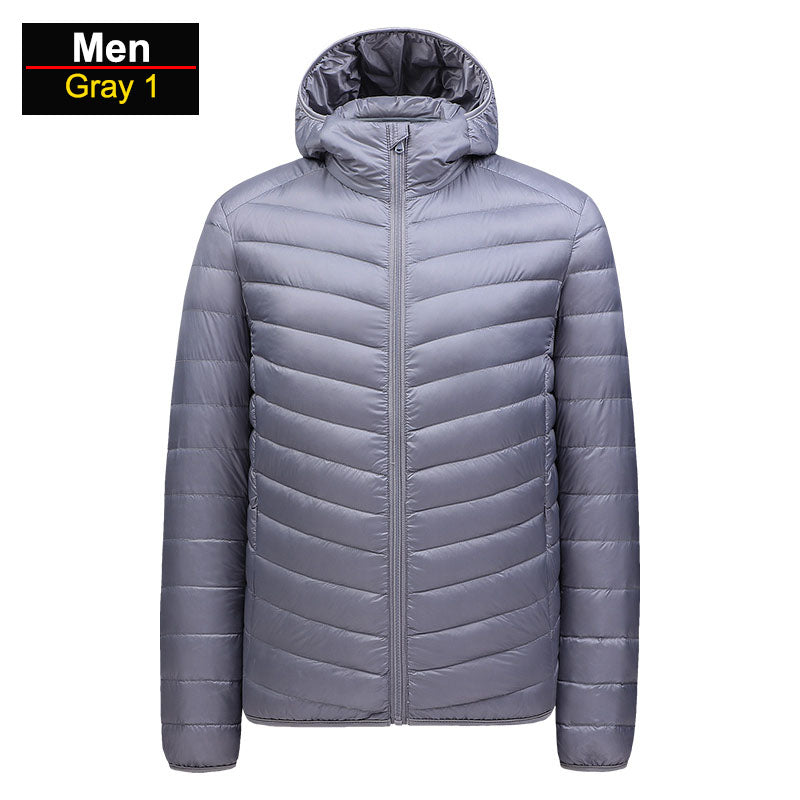Men's Ultralight Winter Puffer Jacket