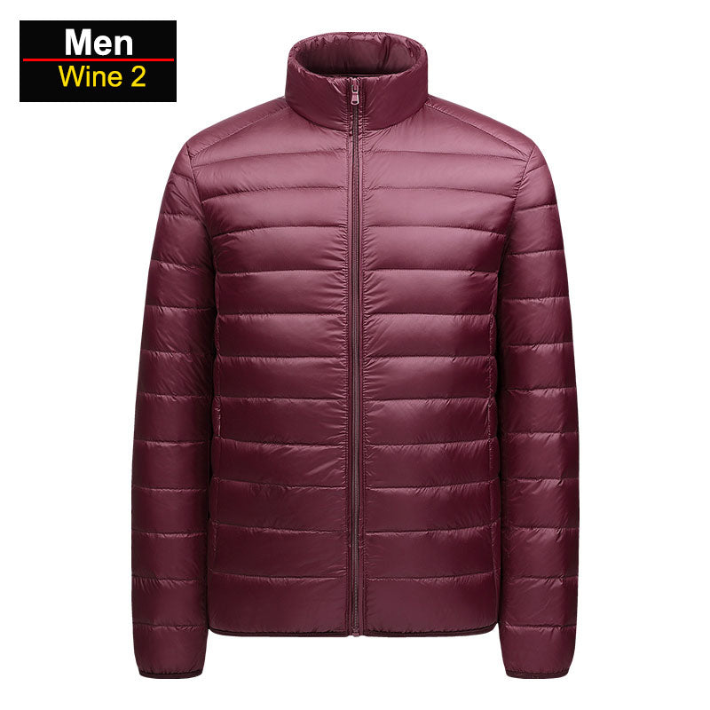 Men's Ultralight Winter Puffer Jacket