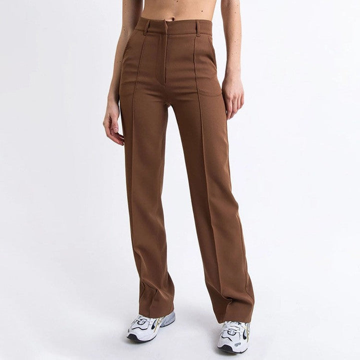 Women's Wide-Leg Office Trousers | Professional Attire
