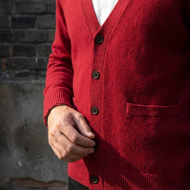 Men's Wool Cardigan