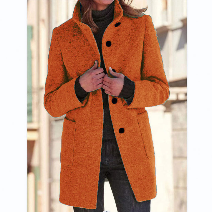 Women's Modern Elegant Long Coat