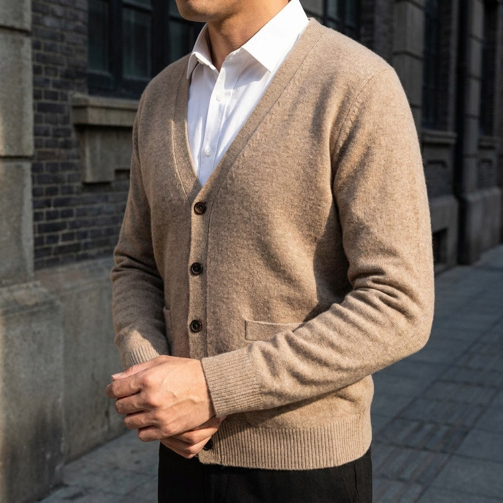 Men's Wool Cardigan