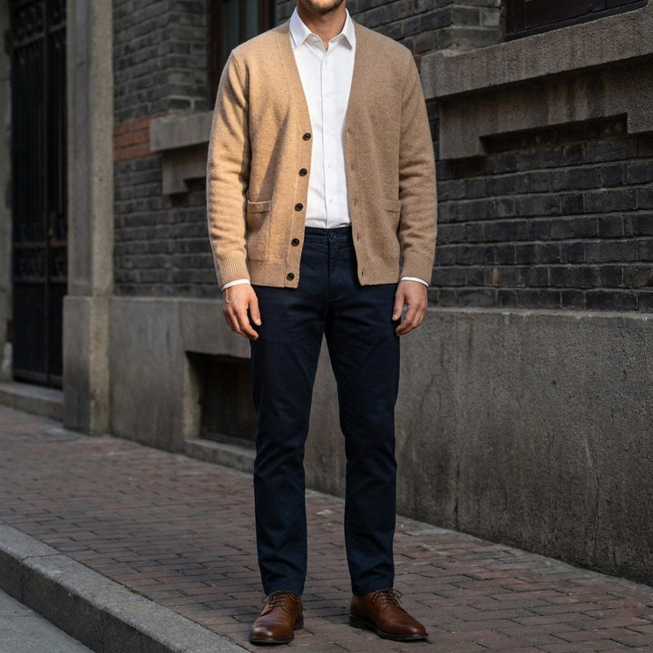 Men's Wool Cardigan