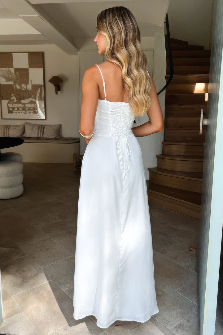 Camille | Women's Sleeveless A-Line Maxi Dress Alternative