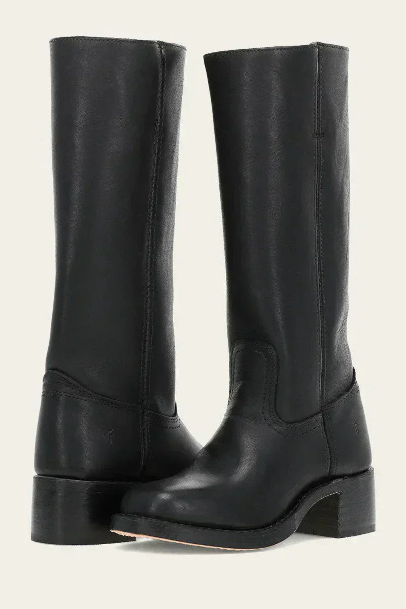 Women’s Stylish Tall Boots | Block Heel Design