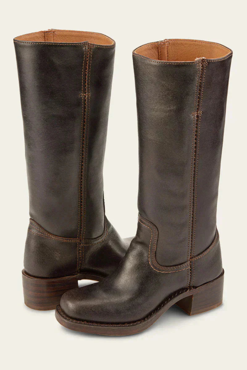 Women’s Stylish Tall Boots | Block Heel Design