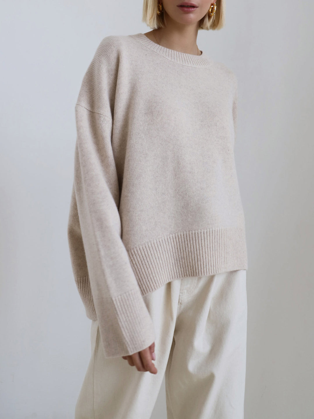 Women's Oversized Candyfloss Pullover Sweater