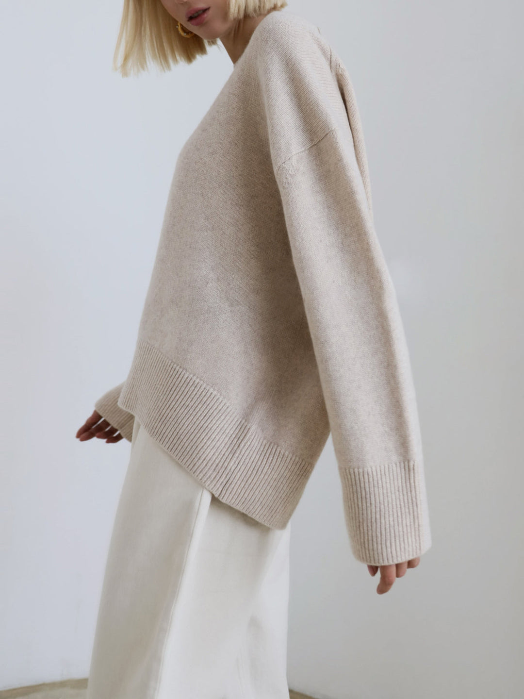 Women's Oversized Candyfloss Pullover Sweater