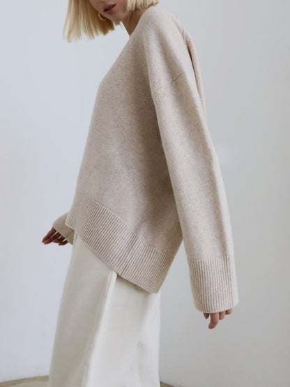 Oversize-Pullover für Damen mit weichem Strick und bequemer Passform