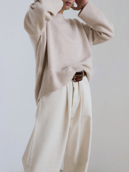 Oversize-Pullover für Damen mit weichem Strick und bequemer Passform