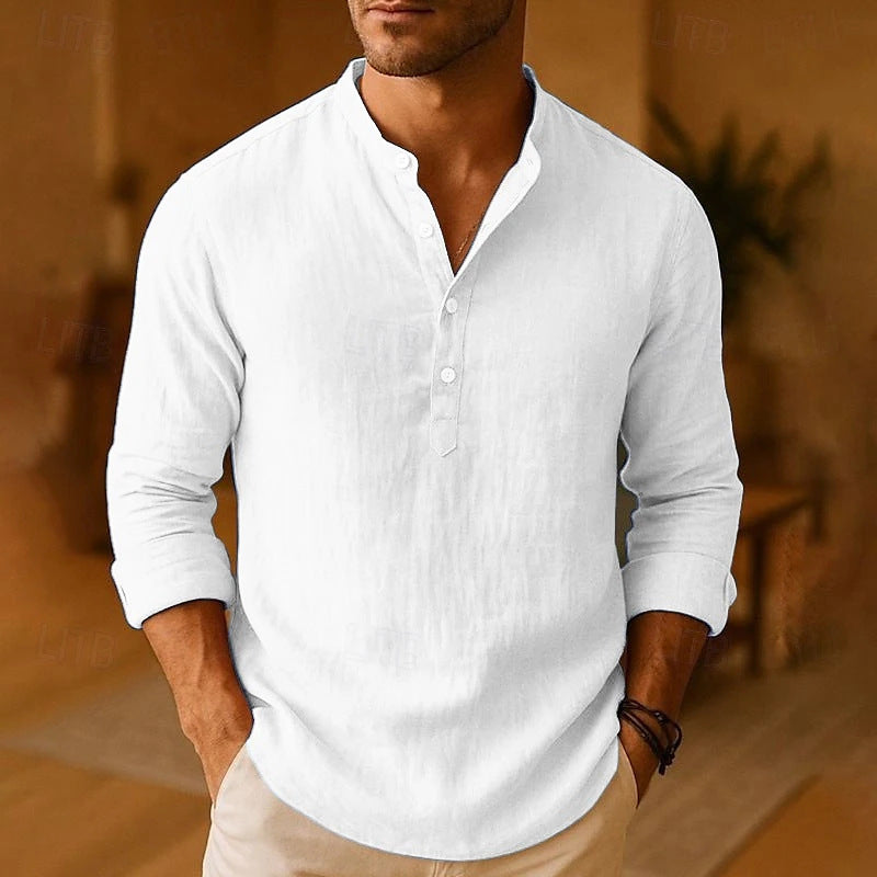 Carl | Men's Casual Long Sleeve Shirt