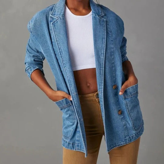 Women's Casual Stylish Denim Jacket