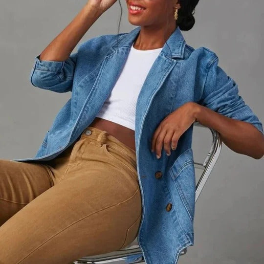 Women's Casual Stylish Denim Jacket