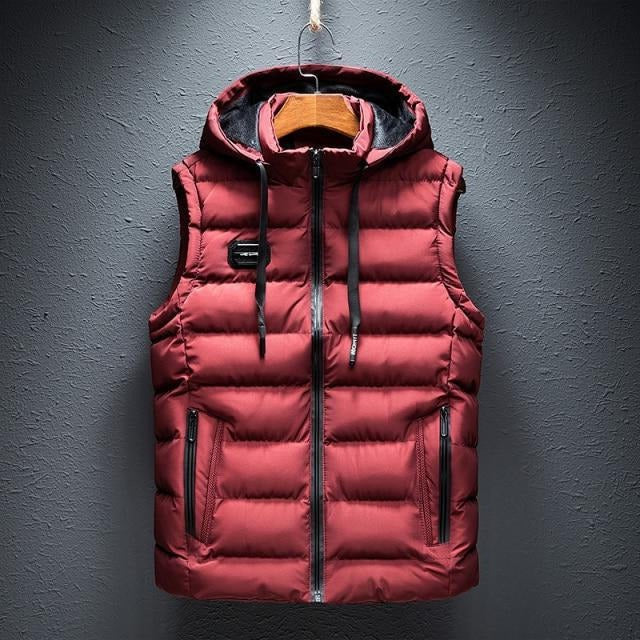 Men's Casual Hooded Vest for Everyday Wear
