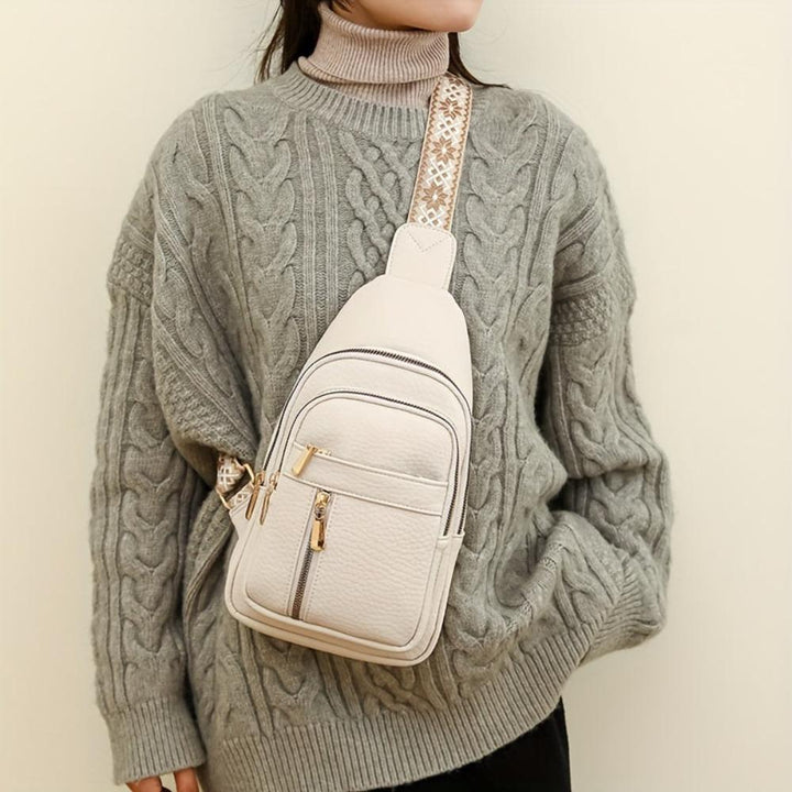 Margaret | Women's Vegan Leather Sling Crossbody Bag