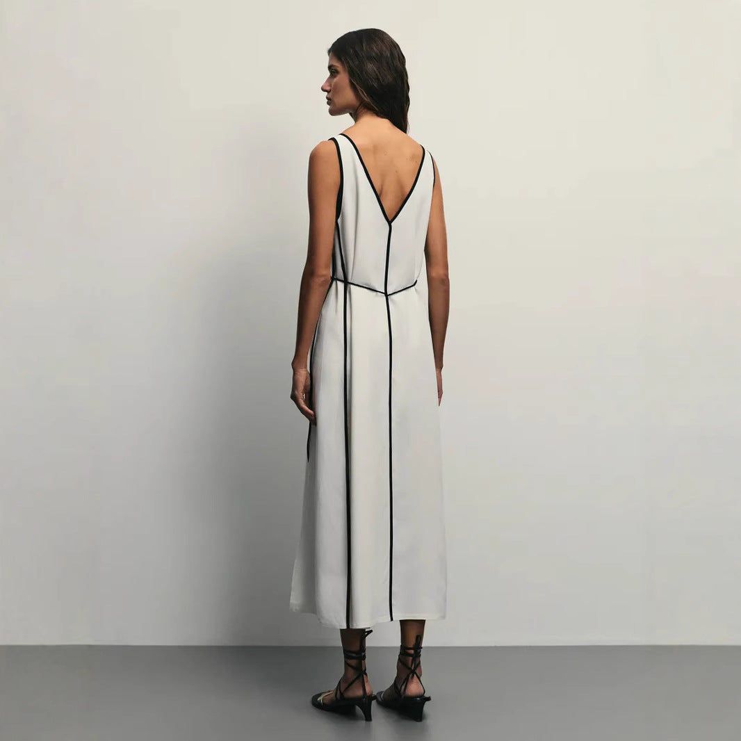 Cheri | Women's Sleeveless A-Line Midi Dress