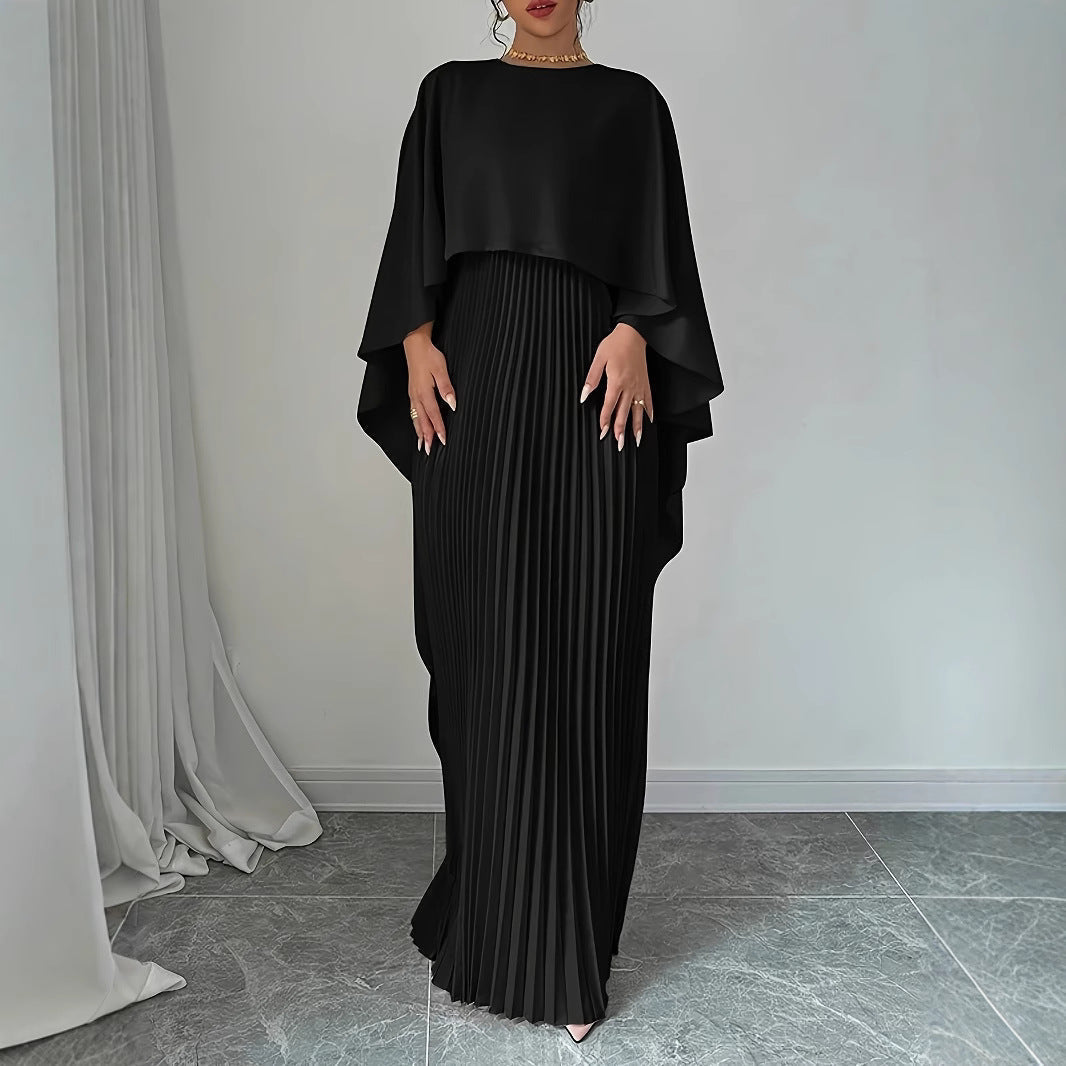 Christy | Women's Elegant Pleated Maxi Dress