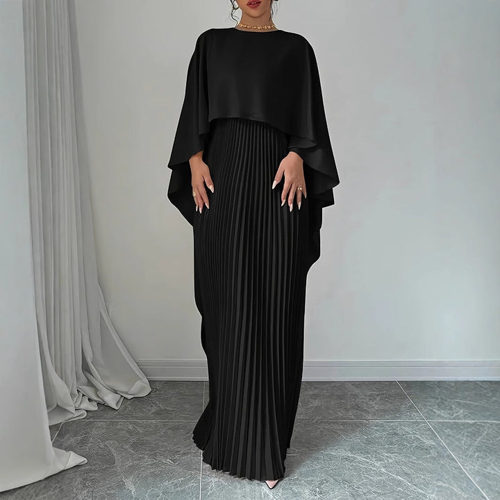 Christy | Women's Elegant Pleated Maxi Dress