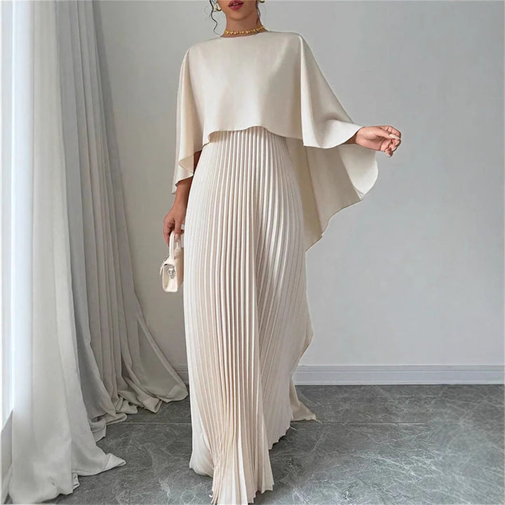 Christy | Women's Elegant Pleated Maxi Dress