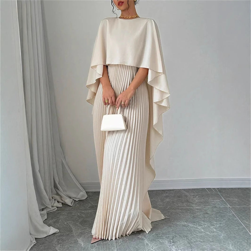 Christy | Women's Elegant Pleated Maxi Dress