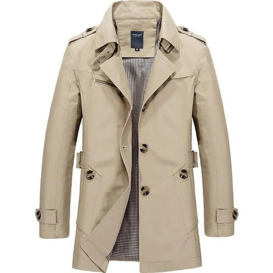 Men's Stylish Classic Trench Coat