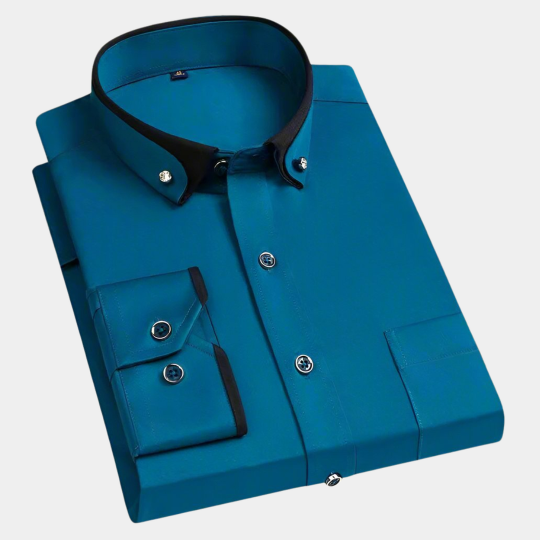 Clyde | Men's Long Sleeve Button-Down Shirt