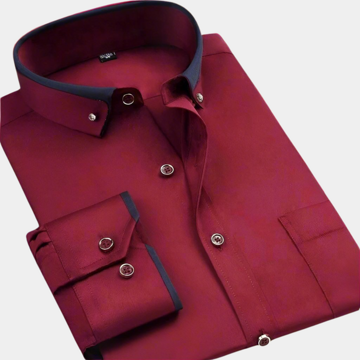 Clyde | Men's Long Sleeve Button-Down Shirt