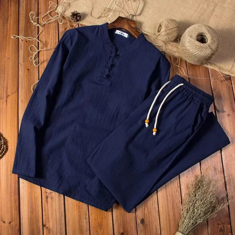 James | Men's Lightweight Linen Suit with Elegant Design
