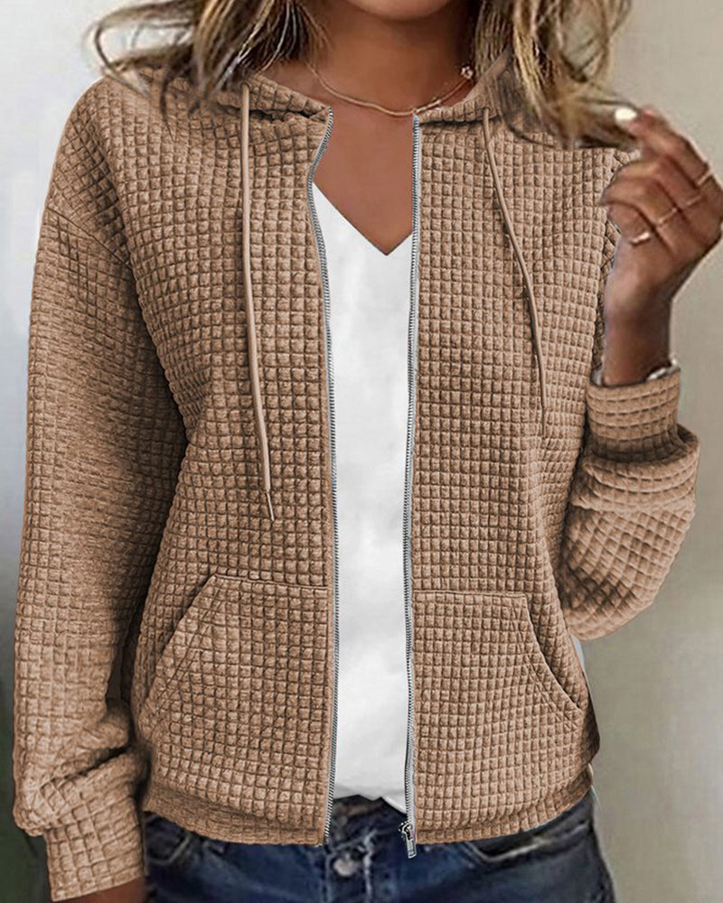 Women's Comfortable Hooded Vest with Pockets
