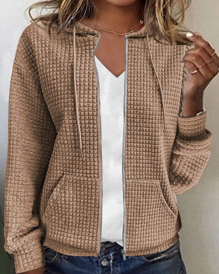 Women's Comfortable Hooded Vest with Pockets