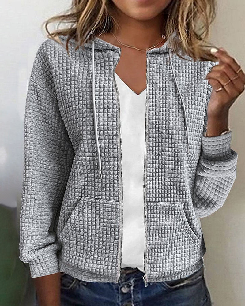 Women's Comfortable Hooded Vest with Pockets