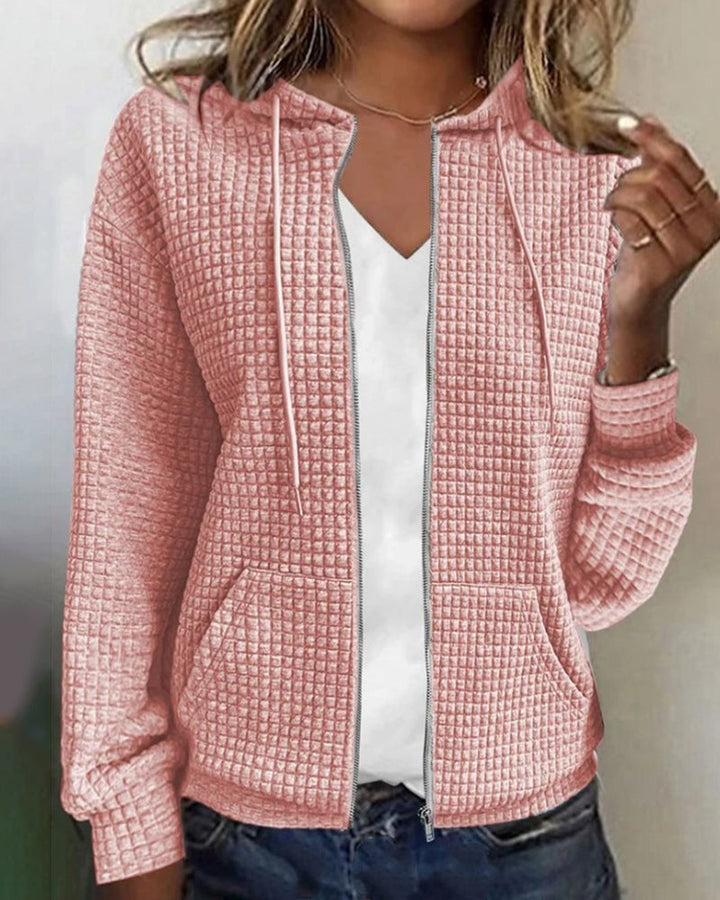 Women's Comfortable Hooded Vest with Pockets