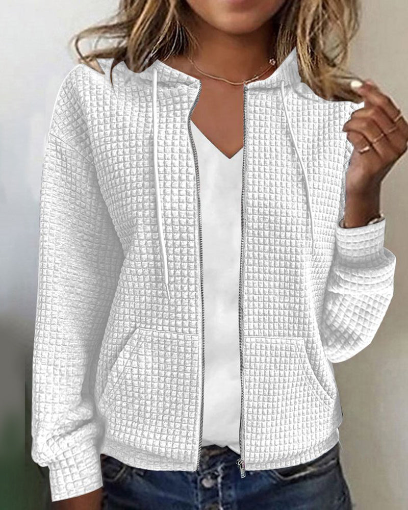 Women's Comfortable Hooded Vest with Pockets