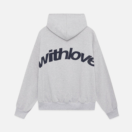 Katoenen pulloverhoodie voor dames met relaxte pasvorm voor koude winterdagen