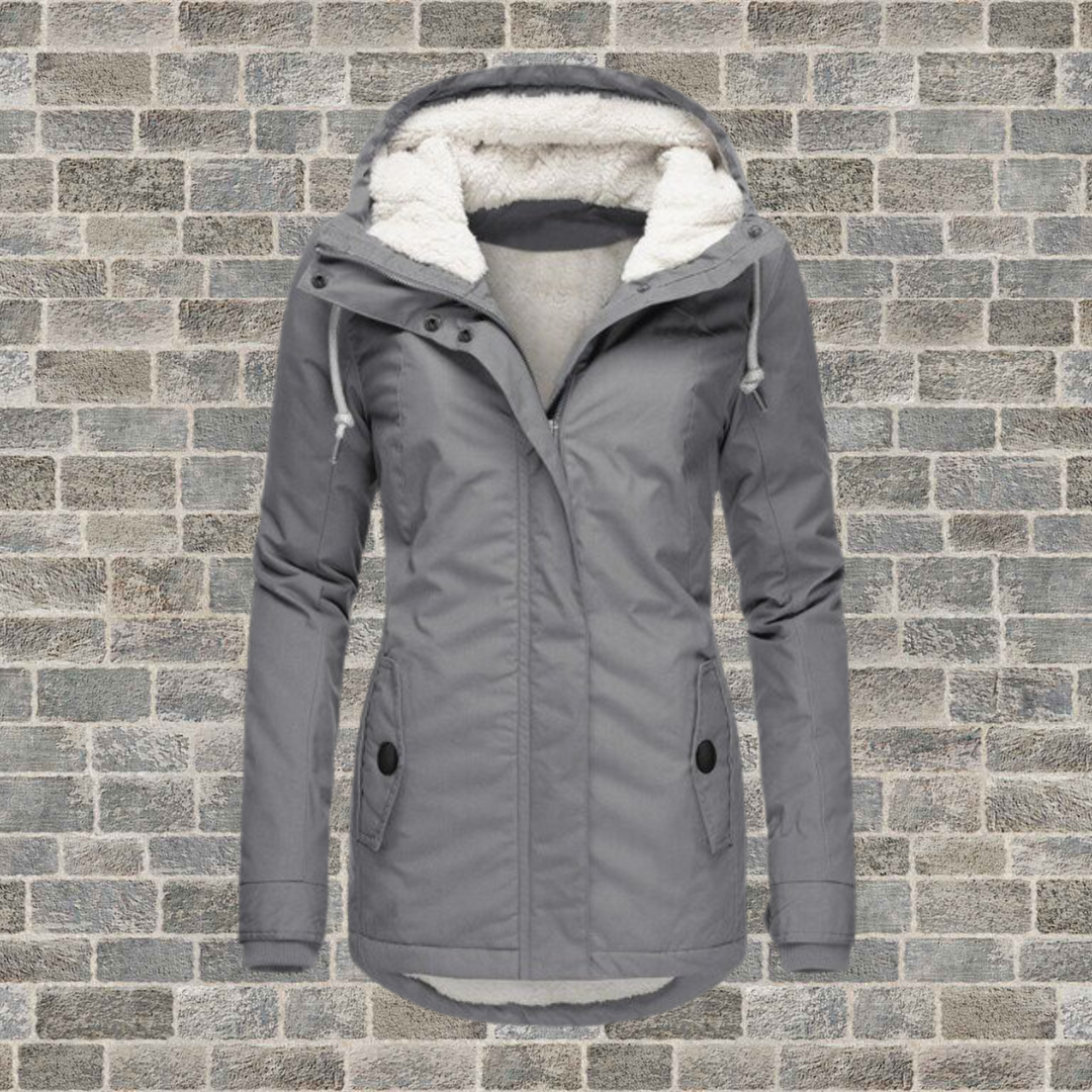 Women's Comfortable Waterproof Winter Jacket with Hood