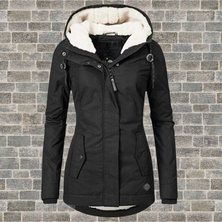 Women's Comfortable Waterproof Winter Jacket with Hood