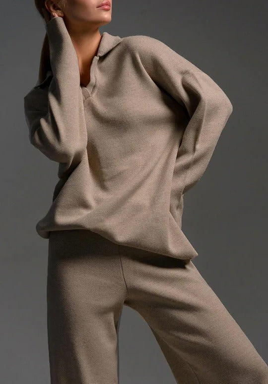 Women's Stylish Comfortable Pants Set with Elegant Touch