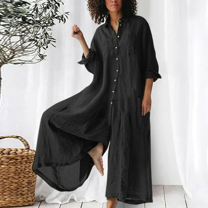 Connie | Women's Button-Down Long Dress